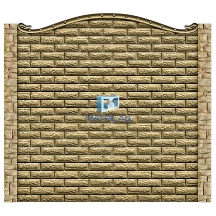 Matrita gard arcada 200x50 cm model CARAMIZI 1 [2]