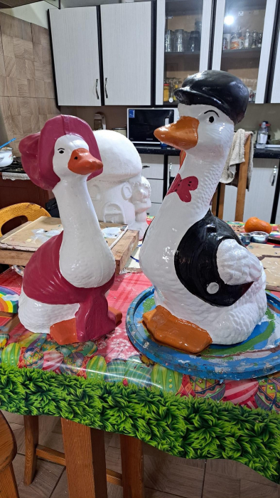 Matrita Gascan cu palarie 44 cm H - set 2 bucati fata si spate [4]
