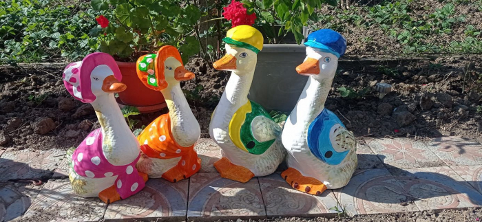 Matrita Gascan cu palarie 44 cm H - set 2 bucati fata si spate [12]