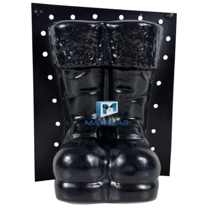 Matrita Santa Boots  30 cm H - set 2 bucati fata si spate [4]