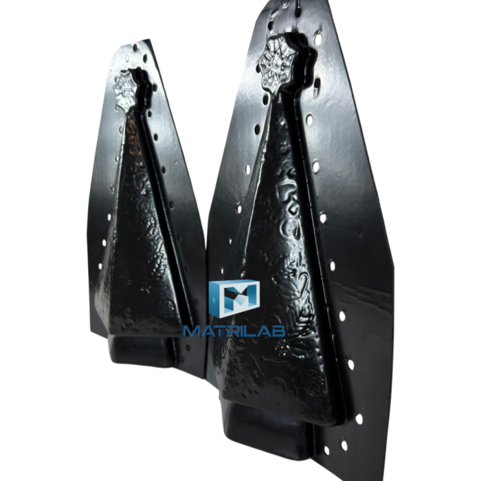 Matrita Bradut  38 cm H - set 2 bucati fata si spate [3]