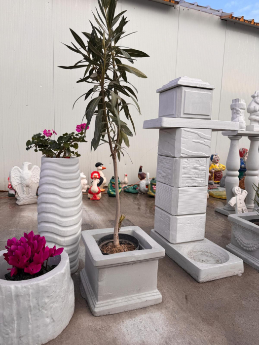 Matrita Jardiniera beton CUBO  35.5x35.5x27 cm [2]