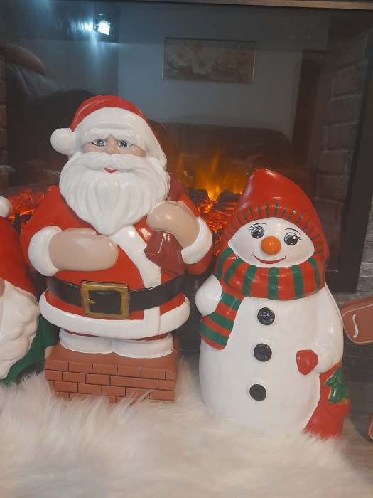 Matrita Mos Craciun 48 cm H - set 2 bucati fata si spate [4]