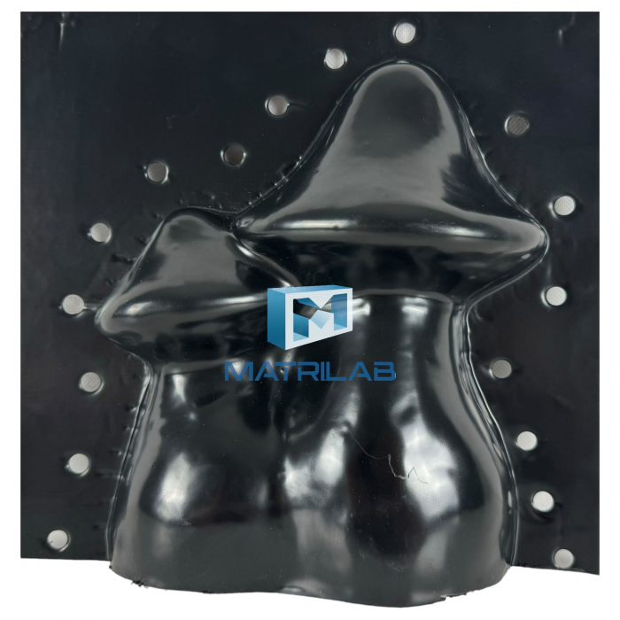 Matrita Ciupercute cu chip de om 22 cm H - set 2 bucati fata si spate [5]