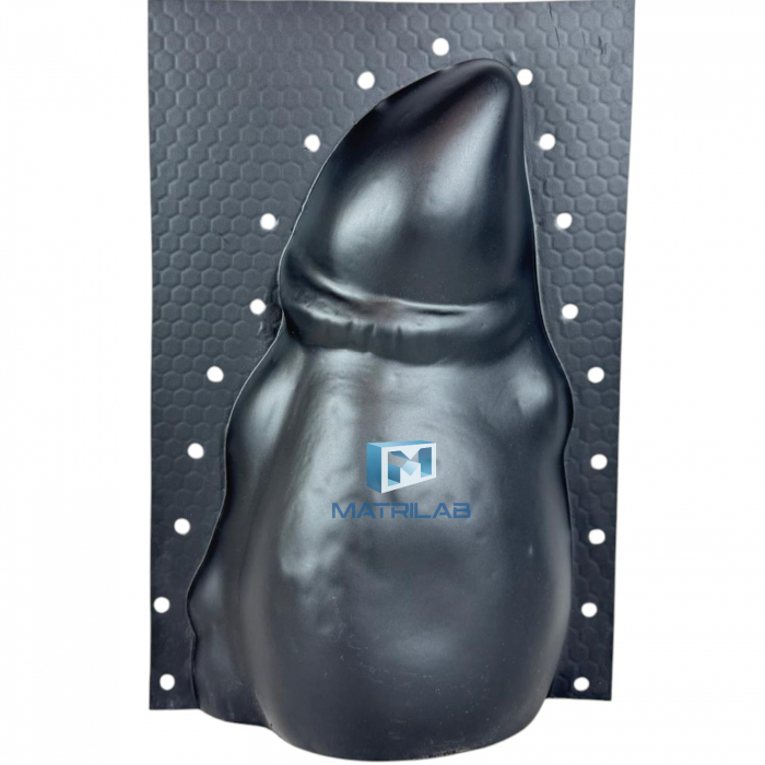 Matrita Om de Zapada mini  38 cm H - set 2 bucati fata si spate [8]