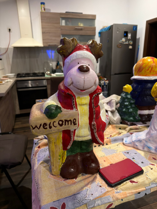 Matrita Ren Welcome  50 cm H - set 2 bucati fata si spate [2]