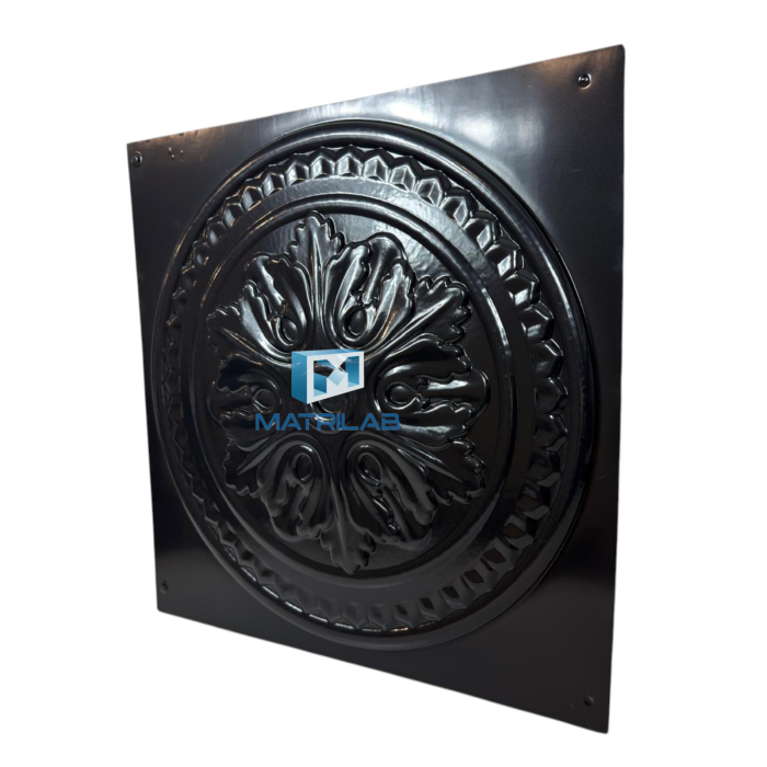 3D decorative FLORAL rosette mold PD-103 50 cm [2]