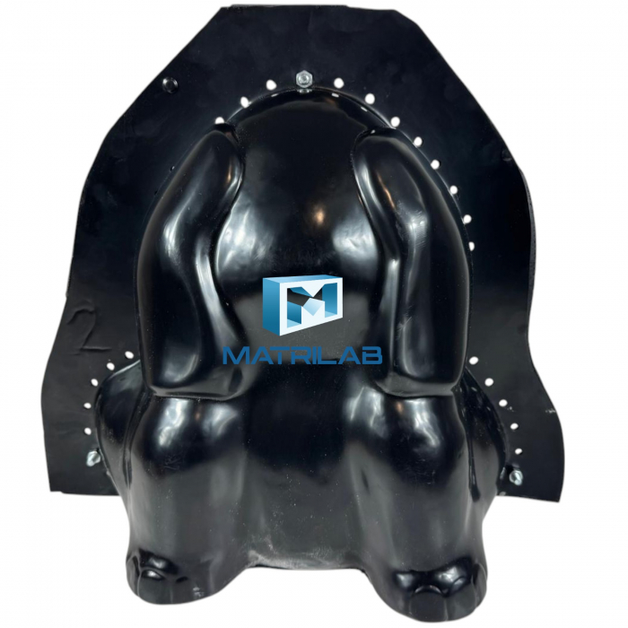 Matrita Elefant  41 cm H - set 2 bucati fata si spate [3]