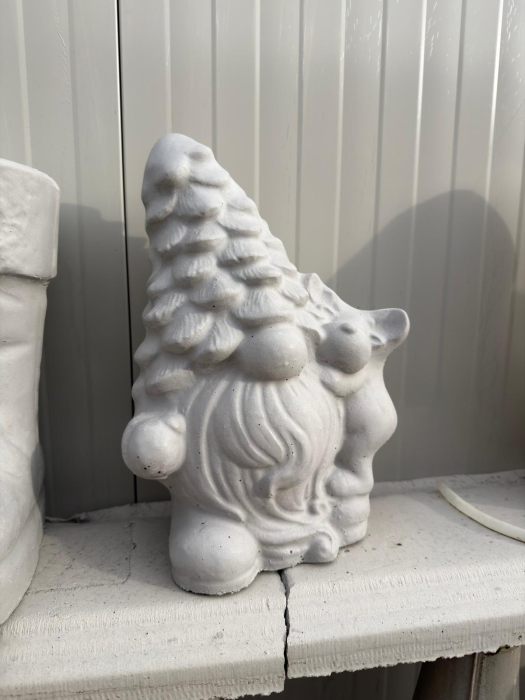 Matrita Gnom brad de Craciun  34 cm H - set 2 bucati fata si spate [2]