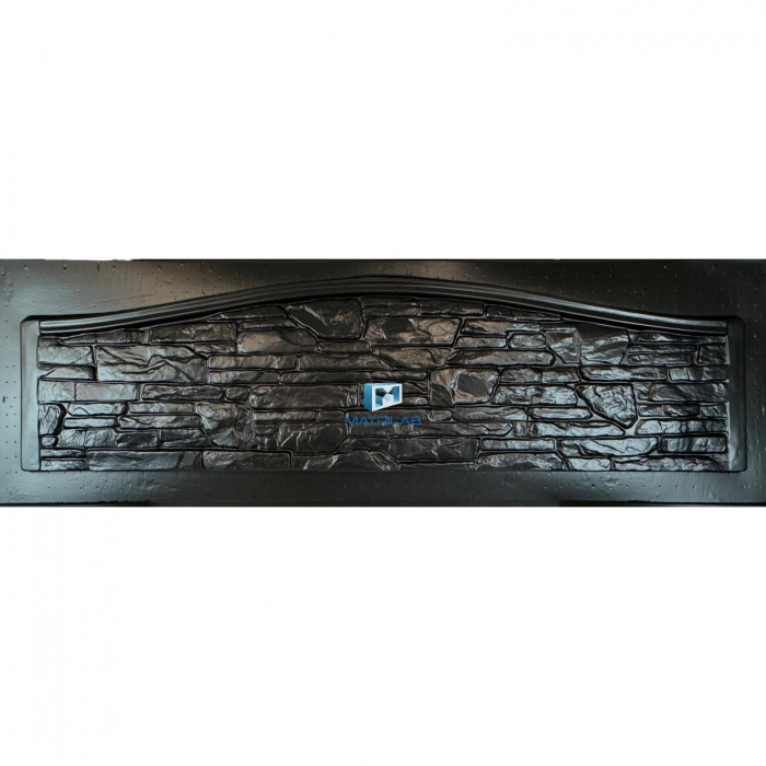 Matrite gard arcada 200x55 cm model PIATRA NATURALA 1 [4]