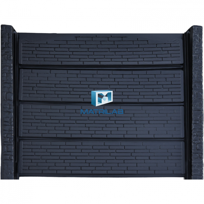 Set matrite gard panou complet cu 4 matrite de gard si 2 stalpi [2]
