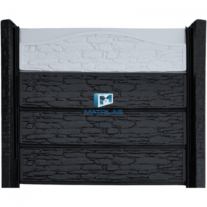Set matrite gard panou complet cu 4 matrite de gard si 2 stalpi [2]