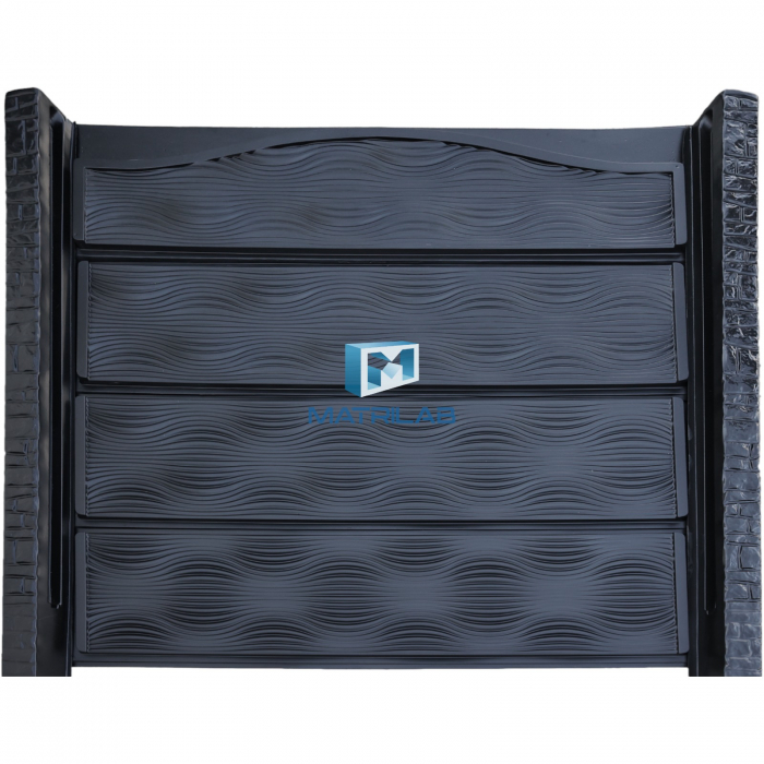 Set matrite gard panou complet cu 4 matrite de gard si 2 stalpi [3]