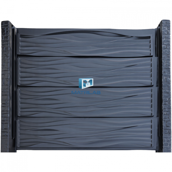 Set matrite gard panou complet cu 4 matrite de gard si 2 stalpi [3]