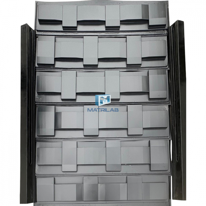 Set matrite gard panou complet cu 6 matrite de gard si 2 stalpi - GAURELE [2]