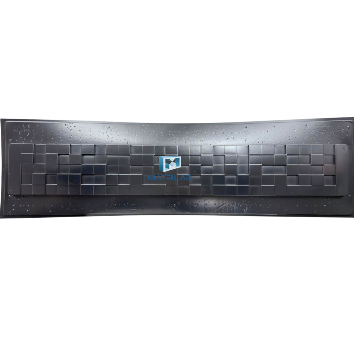 Set matrite gard panou complet cu 6 matrite de gard si 2 stalpi - SQUARES 200x30 cm [3]