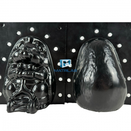 Matrite decoratiuni gradina - Matrita Arici mic 17 cm H - set 2 bucati fata si spate
