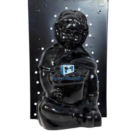 Girl with flowers mold 41 cm H [2]