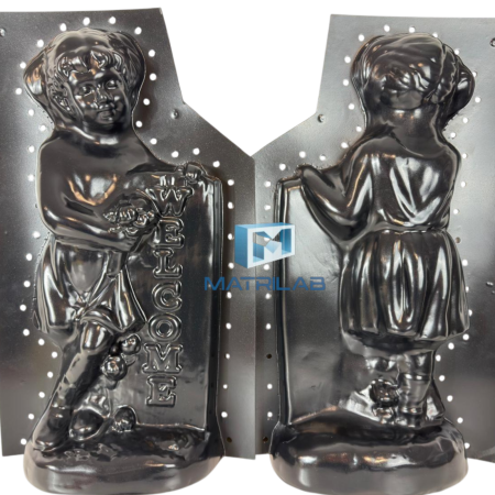 Matrite decoratiuni gradina - Matrita fata welcome 60 cm H