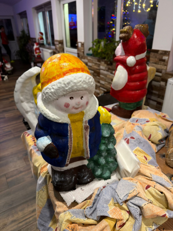 Matrita Baietel cu Bradulet 39 cm H - set 2 bucati fata si spate [1]