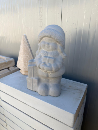 Matrita Fetita cu Cadouri 37 cm H - set 2 bucati fata si spate [4]