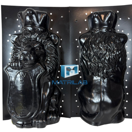 Molds for garden ornaments - Lion King mold 60 cm H