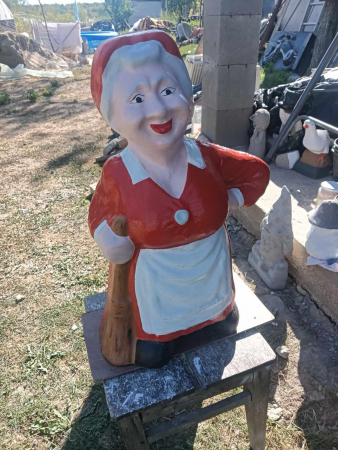 Matrita Bunicuta cu matura 56 cm H - set 2 bucati fata si spate [6]