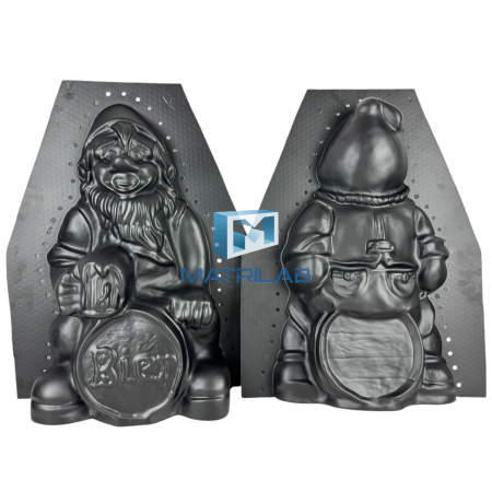 Matrite decoratiuni gradina - Matrita Pitic Betivan 63 cm H - set 2 bucati fata si spate