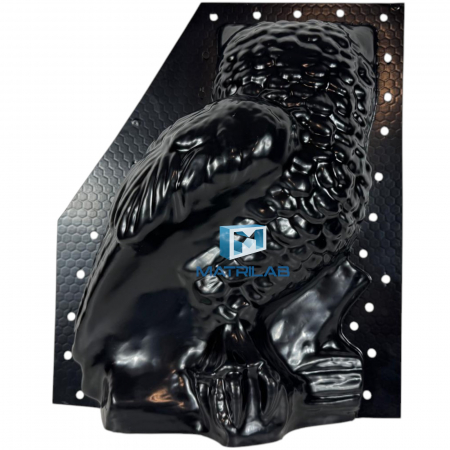 Matrita Bufnita Mare  47 cm H - set 2 bucati fata si spate [5]