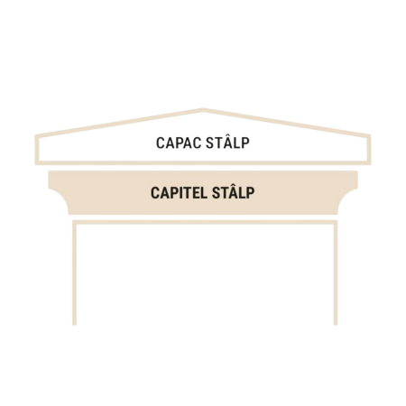 Matrita capitel gard AC-74 43x43x5 cm [1]