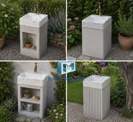 Dante sink mold 40x40x11 cm [5]