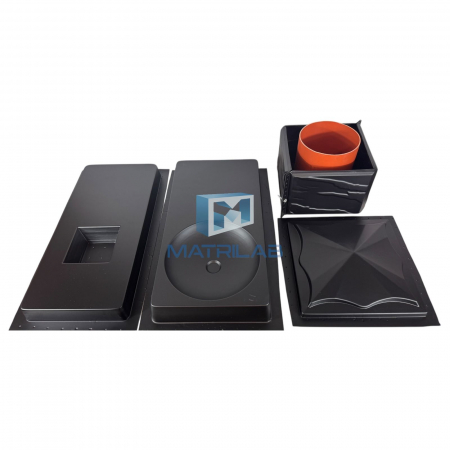 Matrite decoratiuni gradina - Matrita cismea DELUXE - Set 4 piese
