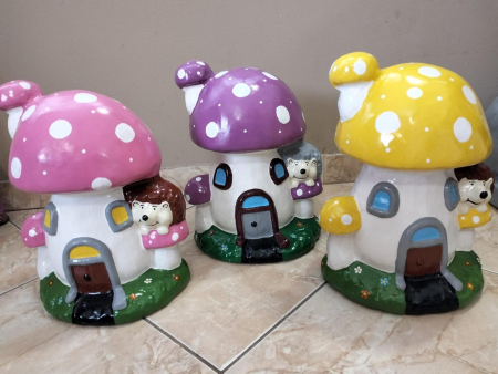 Matrita Ciuperca Casa 34.5 cm H - set 2 bucati fata si spate [2]
