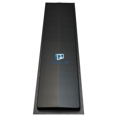 Matrite coame gard - Matrita coama gard in doua ape 100x25x4 cm AC-37