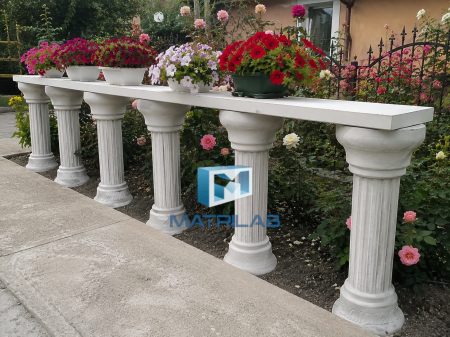 Greek columns mold 80 cm H [5]