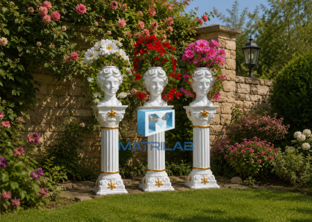 Roman columns mold 92.5 cm H [1]
