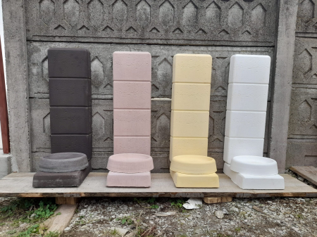 Matrita Fantana Gradina Travertin - Set 3 piese [1]