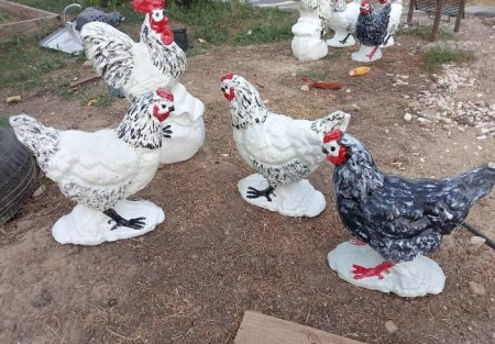 Matrita Gaina 34 cm H - set 2 bucati fata si spate [1]