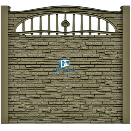 Matrita gard 200x50 cm model PIATRA NOUA 2 [6]