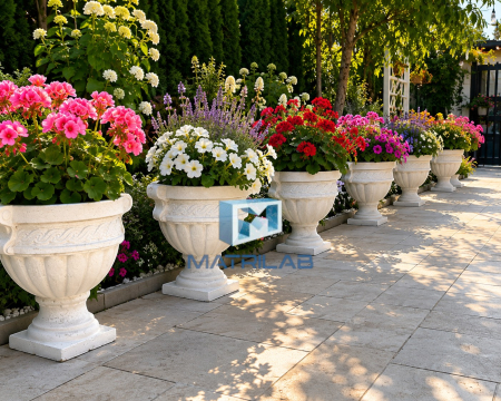 Flower pot mold Greece 40 cm H [5]
