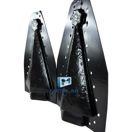 Matrita Bradut  38 cm H - set 2 bucati fata si spate [2]