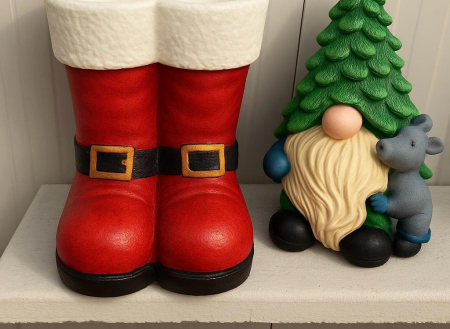 Matrita Santa Boots  30 cm H - set 2 bucati fata si spate [2]