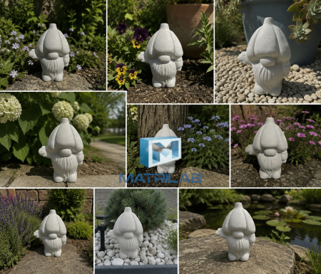 Matrita gnom dovleac 37 cm H [1]