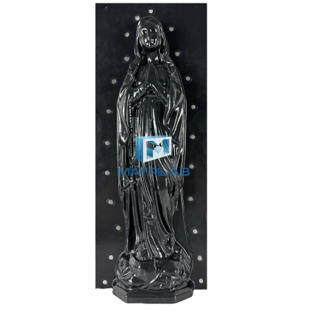 Matrita Maica Domnului 54.5 cm H - set 2 bucati fata si spate [3]
