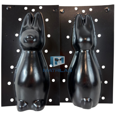 Molds for garden ornaments - Mini garden bunny mold 25 cm H