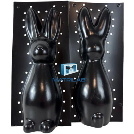 Molds for garden ornaments - Garden bunny mold 48 cm H