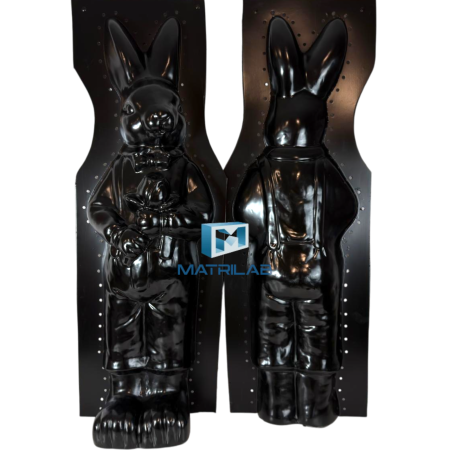 Molds for garden ornaments - Giant bunny mold 1.17 m H