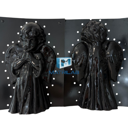 Matrite decoratiuni gradina - Matrita Ingeras in picioare 40 cm H