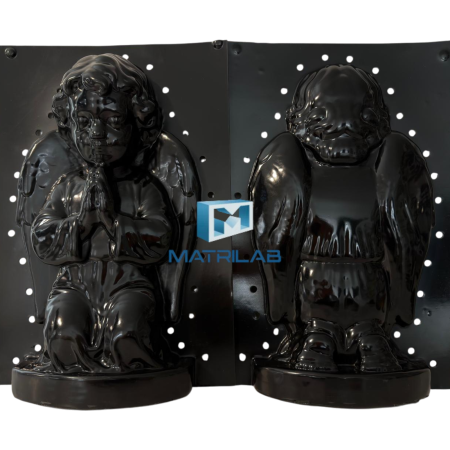 Matrite decoratiuni gradina - Matrita Ingeras in rugaciune 42 cm H