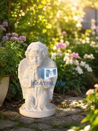 Angel praying mold 42 cm H [1]